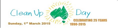 Clean Up Australia Day 2015