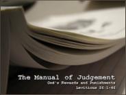 The Manual of Judgment - Leviticus