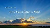 Psalms How Great is the Lord_sml